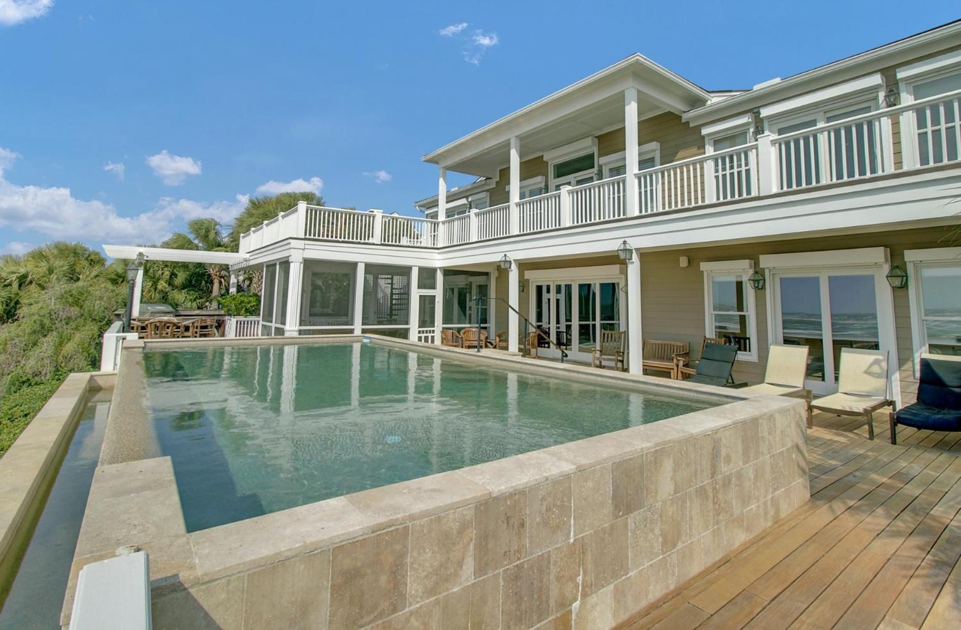 114 Ocean Boulevard By Avantstay Beachfront Putting Green Volleyball Court Infinity Pool Sullivans Island Extérieur photo